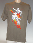 event t-shirt FMX "Flames", size XXL